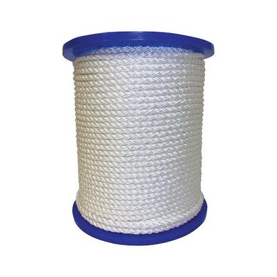 Orion Ropeworks Twisted Nylon Ropes, 1/2 in x 300 ft, Nylon, White (811-530160-00300)