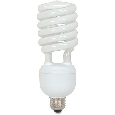 Satco S7335CT CFL Spiral Bulb T4, 40W, 2600 Lumens, 48BX/CT, White - Case of 48