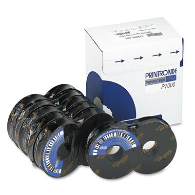 Printronix 179499001 Ribbon, Black - Box of 6