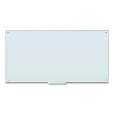 U Brands 123U0001 Glass Dry Erase Board, 72 x 36, White Surface