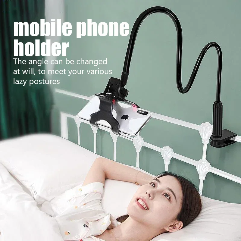 Support universel pour téléphone portable, Flexible, paresseux, Clip réglable pour téléphone portable, lit de maison, support de bureau, support pour Smartphone