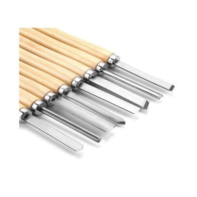 8-teiliges HSS-Holzdrehmeißel-Set, Drechselmeißel-Set, Drechselwerkzeuge für Hartholzdrehen Image