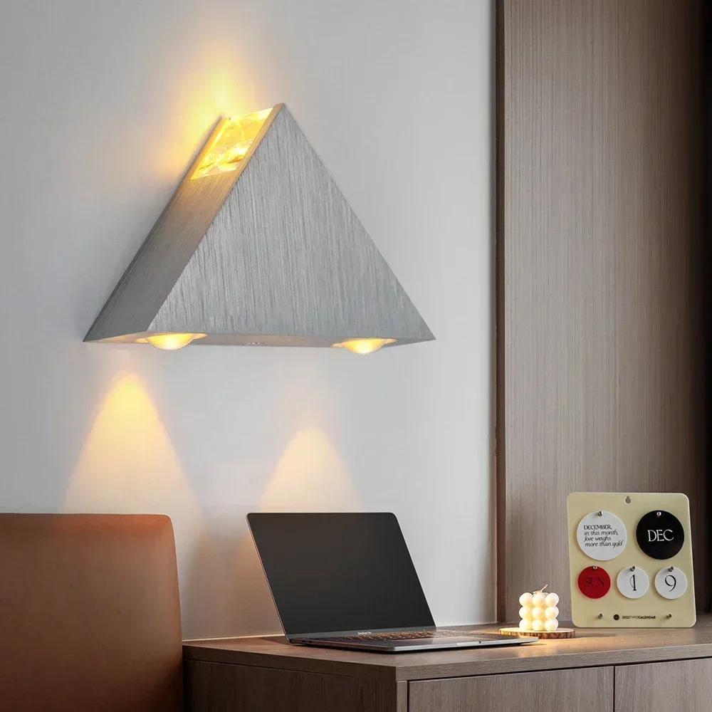 Moderne LED Wand leuchte Körper Dreieck Wand leuchte Spiegel Lampe Korridor Licht Beleuchtung Leuchte Bad Leuchte Wand leuchte
