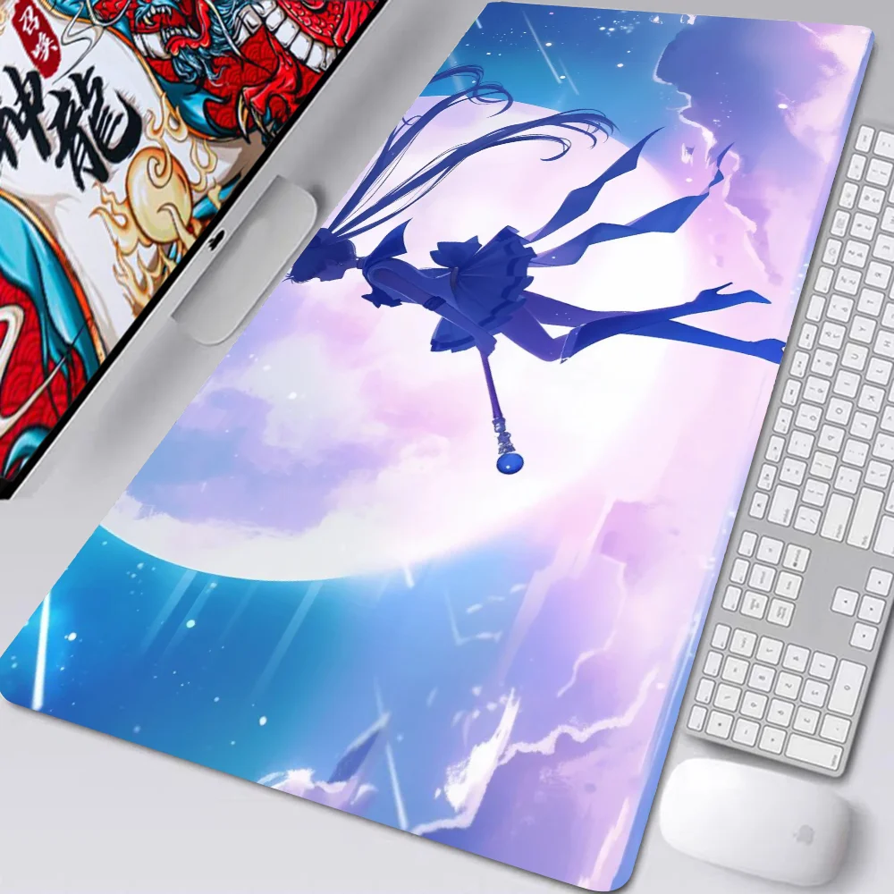 1pc Sailor Moon Boden Matte Maus Matte Schreibtisch Matte Mit Pad Gaming Zubehör Prime Gaming XXL Tastatur Pad Polsterung matte