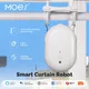 MOES Tuya ZigBee Smart Tenda Elettrica Robot Temporizzazione Apri Automatico Più Vicino Sensore di Luce App Supporto di Controllo Remoto Alexa GoogleHome