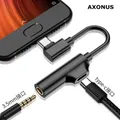 La migliore qualità per Huawei, Xiaomi, telefoni Samsung, tablet Adattatore portatile USB tipo C a jack AUX da 3,5 mm OTG 2 in 1