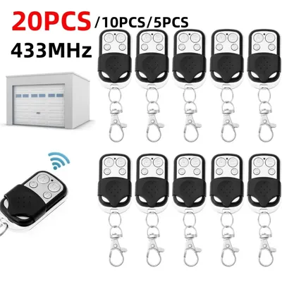 20pcs Smart Copy Duplicator 433mhz Remote Control Controller 4 Button Electric Gate Garage Door