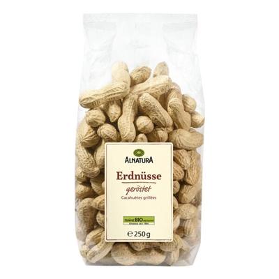 Alnatura Bio Erdnüsse geröstet mit Schale 250 g