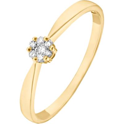 CHRIST - Damenring 375er Gelbgold Ringe 1 ct Image