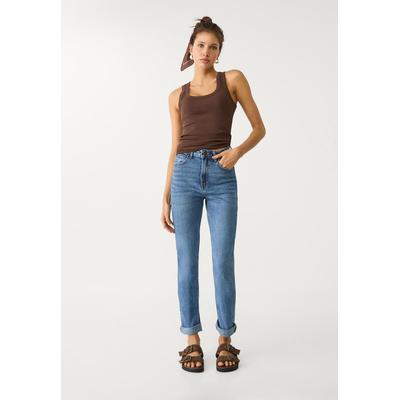 Stradivarius 1465 Slim-fit mom jeans Light blue 10