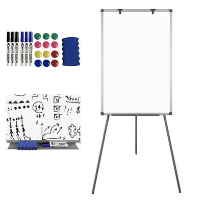 TEMU Whiteboard With Stand And Wheels Adjustable Height Magnetic Whiteboard With Hooks Magnets And Pen Tray Cm