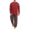 Kisses&Love KLP4 Mens Long Sleeve Winter Pajamas - Red - Size 2XL | Kisses&Love Sale | Discount Designer Brands