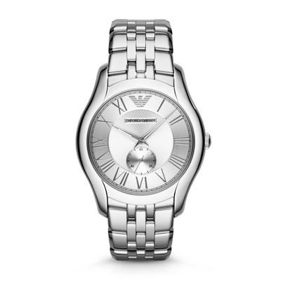 Emporio Armani Herrenuhr Quartz Silber