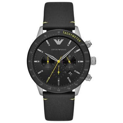 Emporio Armani Herrenuhr Quartz Grau Silber Image