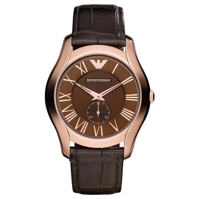 Emporio Armani Herrenuhr Quartz Gold