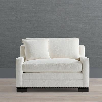 Jackson Twin Sleeper Chair - Sand Linen Parks Performance - Frontgate