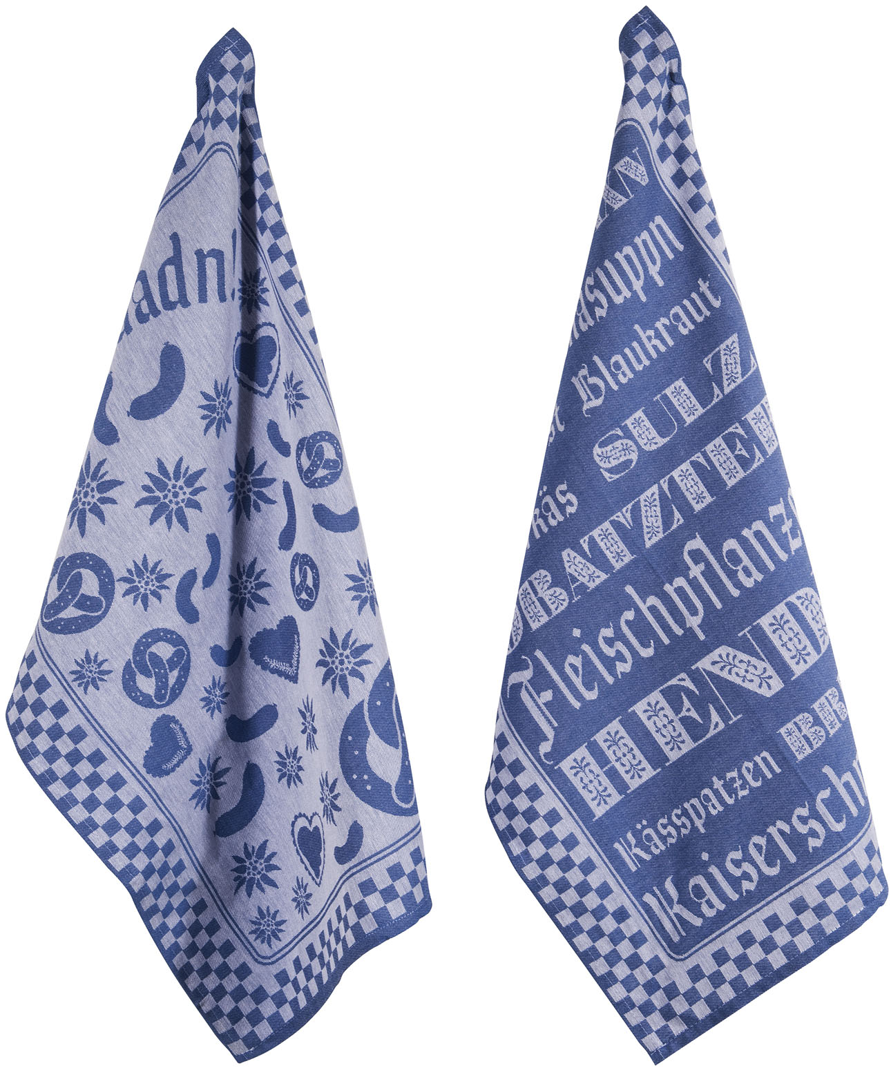 Geschirrtuch PAD "Heimat", blau, H:1cm L:70cm T:50cm, 100% Baumwolle, Geschirrtücher Image