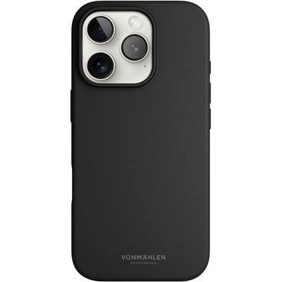 VONMÄHLEN Smartphone-Hülle "iPhone 16 Pro Max, Soft Silicone Case - Black", schwarz, B:11cm H:20cm T:2cm, Hüllen