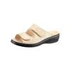 Pantolette CLASSIC, Damen, Gr. 39, beige, Lederimitat, klassisch, Schuhe