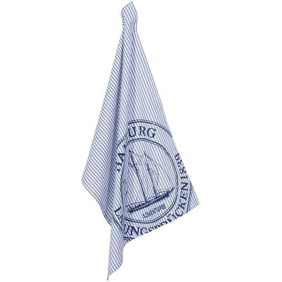 Geschirrtuch PAD "Ocean Hamburg", blau, H:1cm L:70cm T:50cm, 100% Baumwolle, Geschirrtücher Image