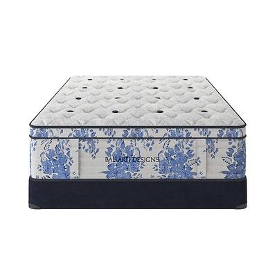 Designs Luxe Euro Pillowtop Mattress Set with Foundation - Twin, Plush, 5.5" Height - Ballard Designs