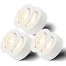 Lot de 3 spots et spots encastrables led 2 en 1, Lot de 3 spots et spots encastrables led 2 en 1,