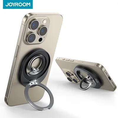 Joyroom Ring Phone Holder For Magsafe For iPhone Kickstand Ring Magnetic Phone Grip Holder Stand For