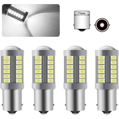 Beijiyi - 1156BA15S P21W LED-Leuchtmittel, superhell, weiß, 6000 k, 5630, 33 smd, Rückfahrlicht, Image