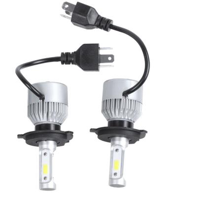 2 x S2 H4 72W 8000LM fuehrte Scheinwerfer-Auto- / Lo-Strahl-Auto-Birnen 6000K -