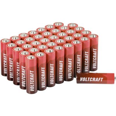 Voltcraft - Industrial LR6 Mignon (AA)-Batterie Alkali-Mangan 3000 mAh 1.5 v 40 St. Image