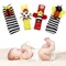 Baby Uhr mit Socken Baby Rassel Spielzeug Baby Cartoon Tier Handgelenk Glocke Spielzeug Party