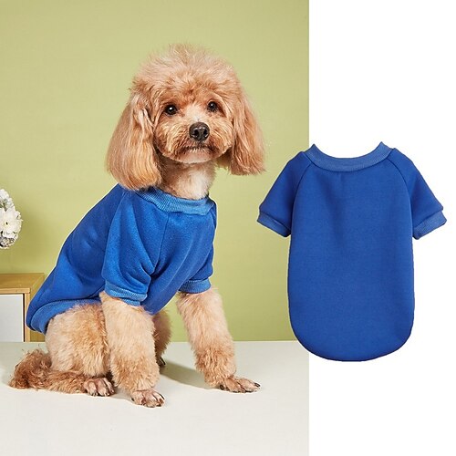 Hunde Pullover Modisch Winter Warm Modisch Komfortabel Outdoor Alltagskleidung Innen Hundebekleidung for Small Mittelmäßig Image