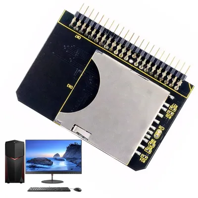 SD To 2.5 Inch IDE SSD Memory Card 44Pins SDHC SDXC MMC Memory SD Card to IDE 2.5 Inch Adapter Card