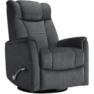 360° Swivel Rocking Recliner, Manual Comfy Nursery Glider Rocker Chair for Indoor Bedroom,