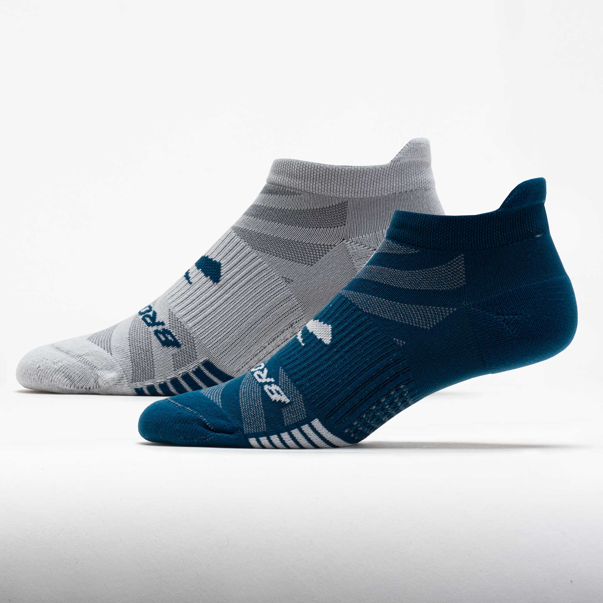 Brooks Ghost Lite No-Show Sock 2-Pack Socks Moroccan Blue & Sky