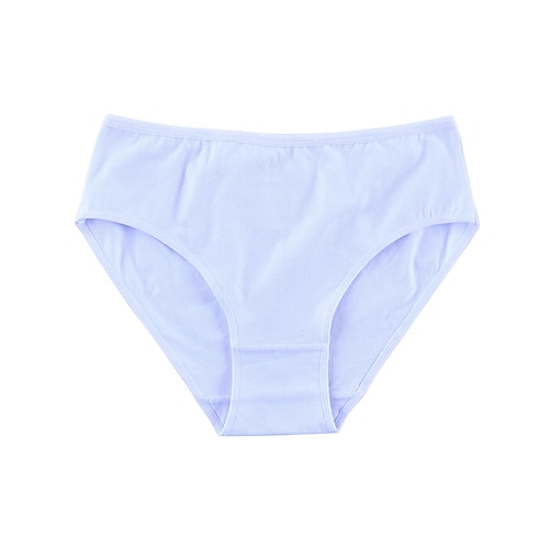 Per donna Mutandine Reggiseni Mutandine di base Vita elasticaNightwearPoliestere Tinta unita Casual quotidiano Bianco Marrone chiaro Grigio Estate