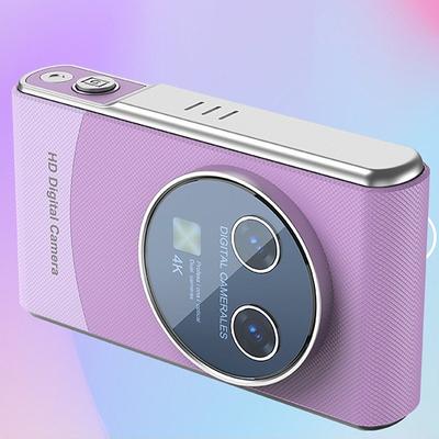 Digital Camera with Zoom Dual Cameras Auto Focus Vlogging Selfie for Travel Camera Auto Focus