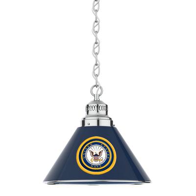 Navy Midshipmen NCAA Pendant Light Chrome