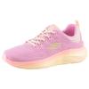 Sneaker SKECHERS "VAPOR FOAM-SUMMER JOURNEY", Damen, Gr. 39, bunt (rosa, gelb), Textil, kontrastfarbene Details, sportlich, Schuhe, Laufschuh, Freizeitschuh mit komfortabler Vapor Foam