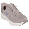 Slip-On Sneaker SKECHERS "GLIDE-STEP PRO", Damen, Gr. 40, grau (taupe), Textil, Synthetik, sportlich, Schuhe Sneaker, Trekkingschuh, Slipper, Freizeitschuh mit Slip-Ins Funktion
