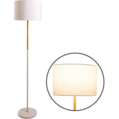 NÄVE Stehlampe "Tessile", weiß, Lampen, Standleuchte Stehlampe