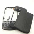 Nuovo per BlackBerry Q10 custodia completa completa per telefono cellulare + custodia per cornice + tastiera inglese con pulsante