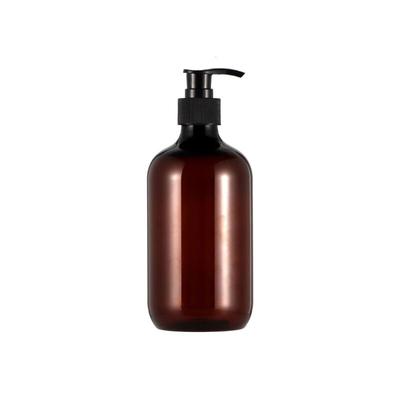 Shining House - 4er-Pack Seifenspender aus PET-Kunststoff, 300 ml, Seifenspender mit schwarzer Image