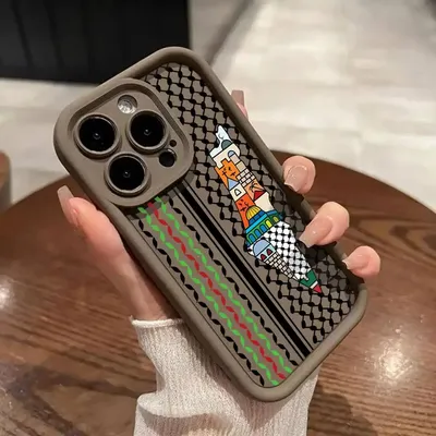 Hot Hattah Keffiyeh Phone Case for Apple iPhone 13 15 16 Pro Max 14 13 Pro 11 12 7 8 Plus XS MAX XR 14 Plus TPU Soft Cover