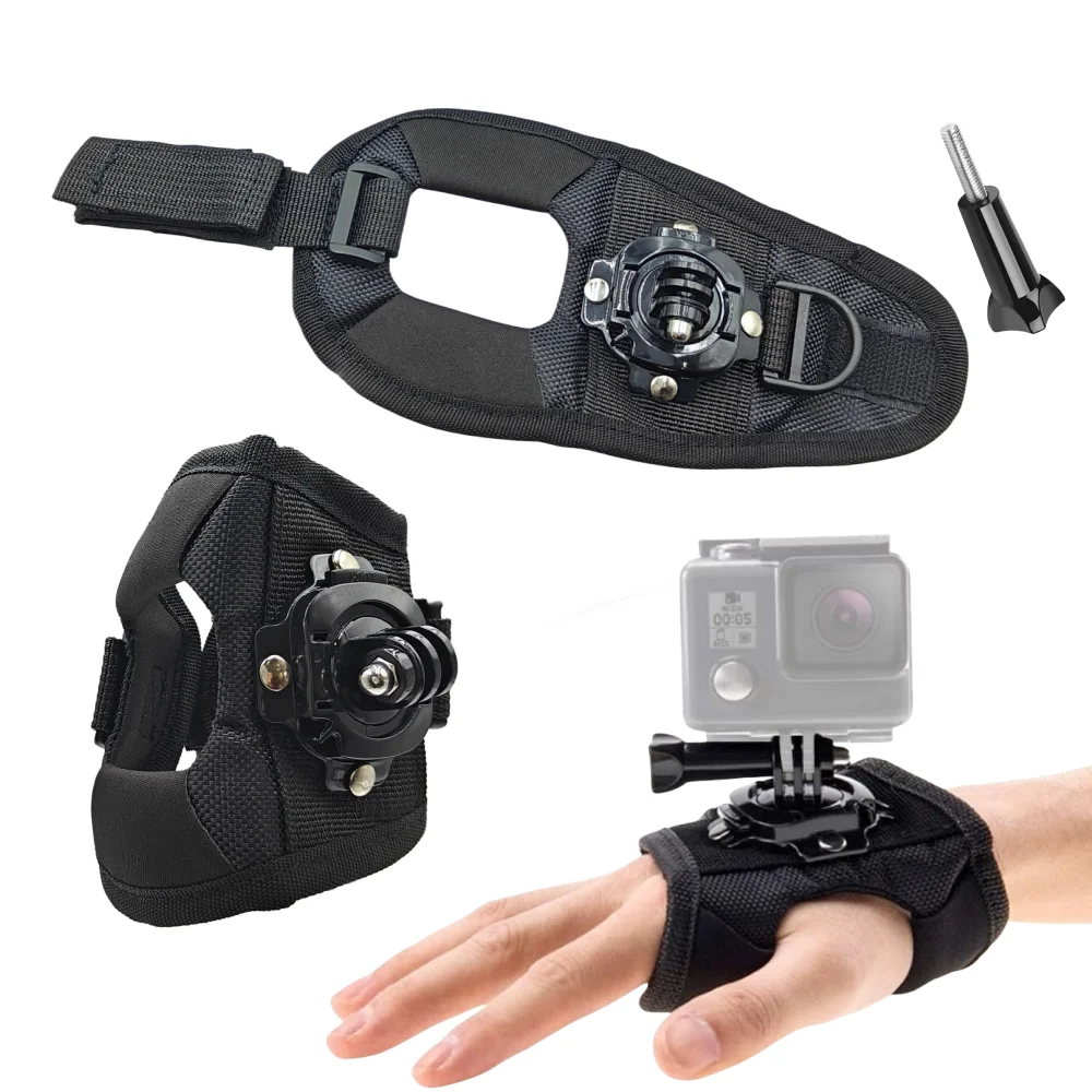 360 ° Rotation Handschuh Handgelenk Strap Armband Halterung Für GoPro Hero 13 12 11 10 9 8 7 6 5 DJI Osmo Action 5 Pro Kamera Zubehör Image