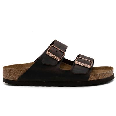 Birkenstock Arizona Habana Schwarze Hausschuhe