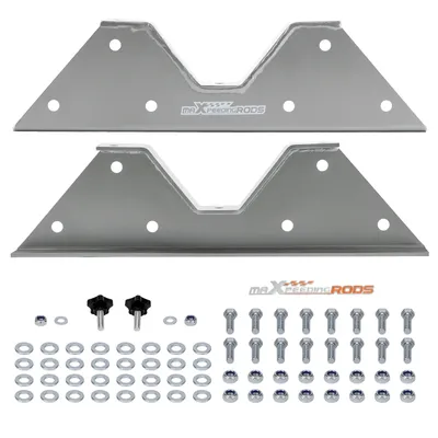 2PCS Rear C Notches Kit Fit For Chevy GMC C10 C15 C1500 1973-1987 2WD C Notch Kit Rear