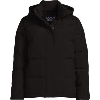 Puffer Down Jacket, Women, size: 20-22, plus, Brown, Nylon/Down, by Lands' End