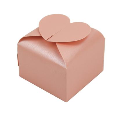 TEMU [] Valentine's Day Wedding Theme Candy Gift Box, Party Favor Boxes | Heart Decoration Box | Decorative Bow Finish Image