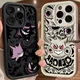 Anime P-Pokemon Gengar Cartoon per iPhone 16 15 14 13 12 11 Pro Max XS Max 7 8 Plus Custodia per